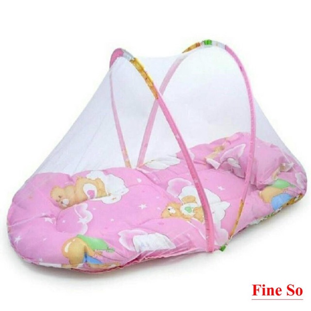 Infants Portable Baby Bedding Crib Cot Folding Mosquito Net