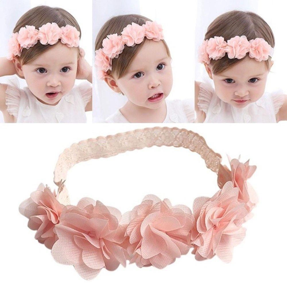 baby girl flower hair bands