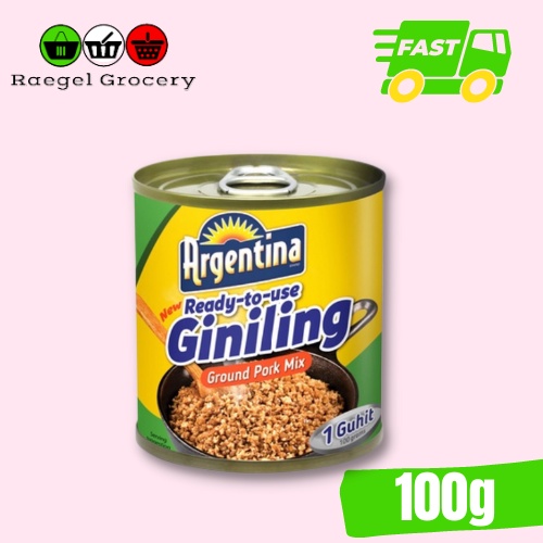 Argentina Giniling Ready To Use Ground Pork Mix 100g Can Shopee
