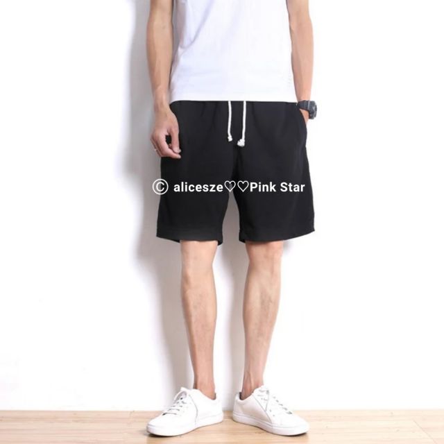 plain jogger shorts