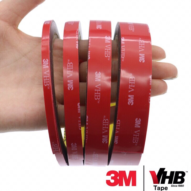 3M Super Strong VHB Double Sided Adhesive Tape Rubber Foam Waterproof