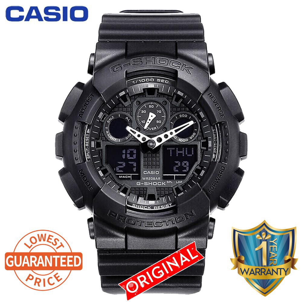 jam g shock ga 100