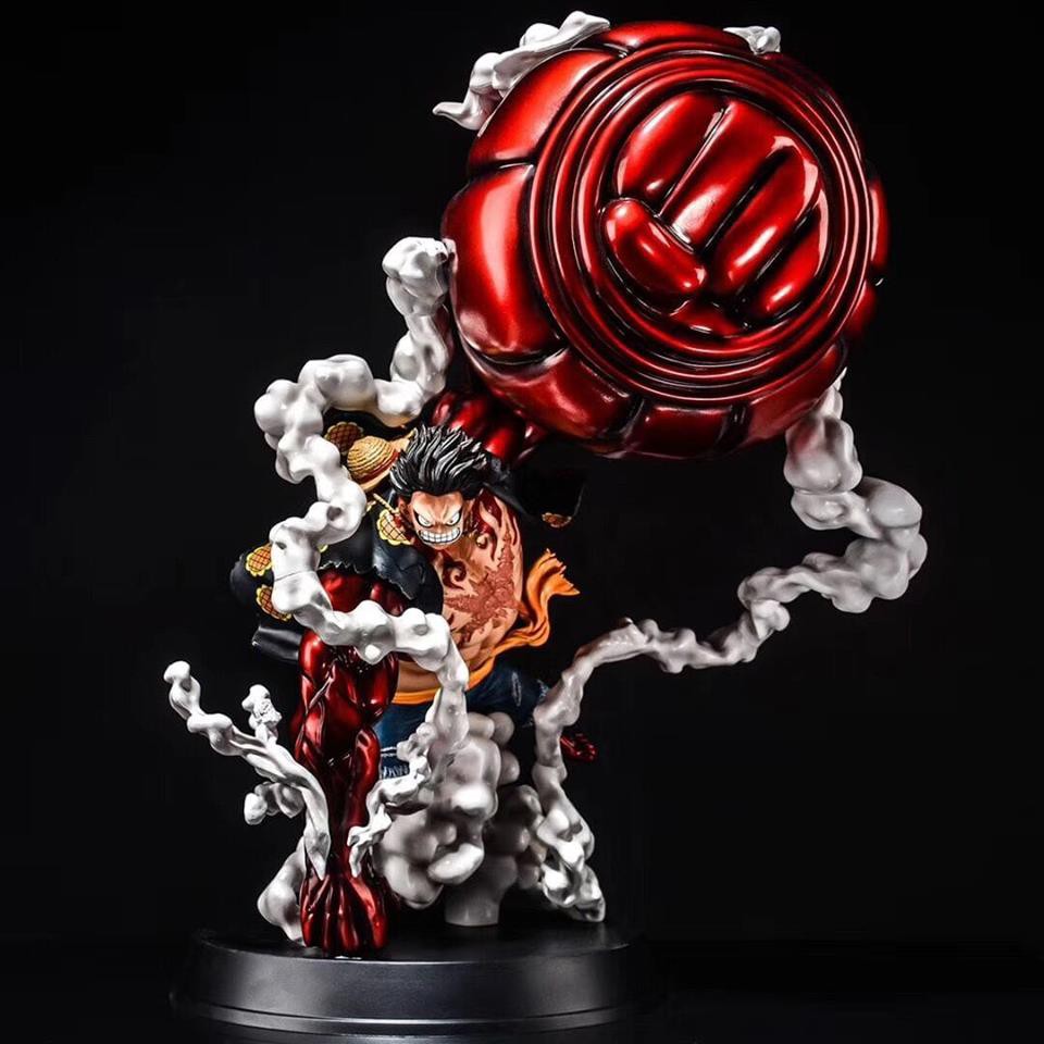 One Piece Luffy Gear 4 Kong Gun Ver Pvc Figure Collection Anime Toy New Other Anime Collectibles Collectibles