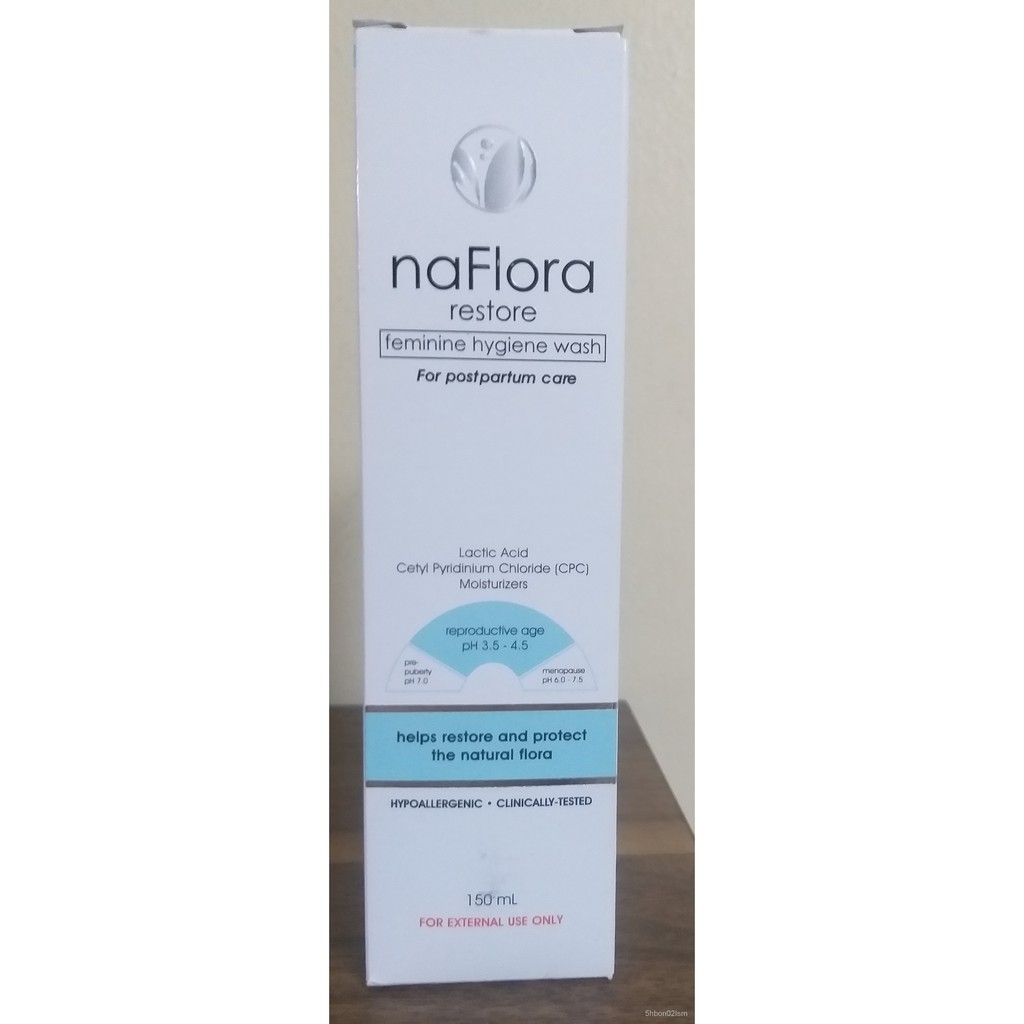 Naflora Restore ( Blue ) Feminine Hygiene Wash 150mL | Shopee Philippines