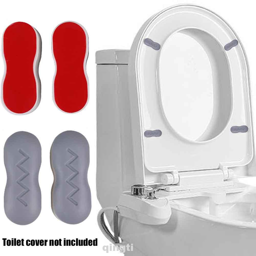 4pair//set Pads Strong Universal Bathroom Durable Toilet Seat Buffers