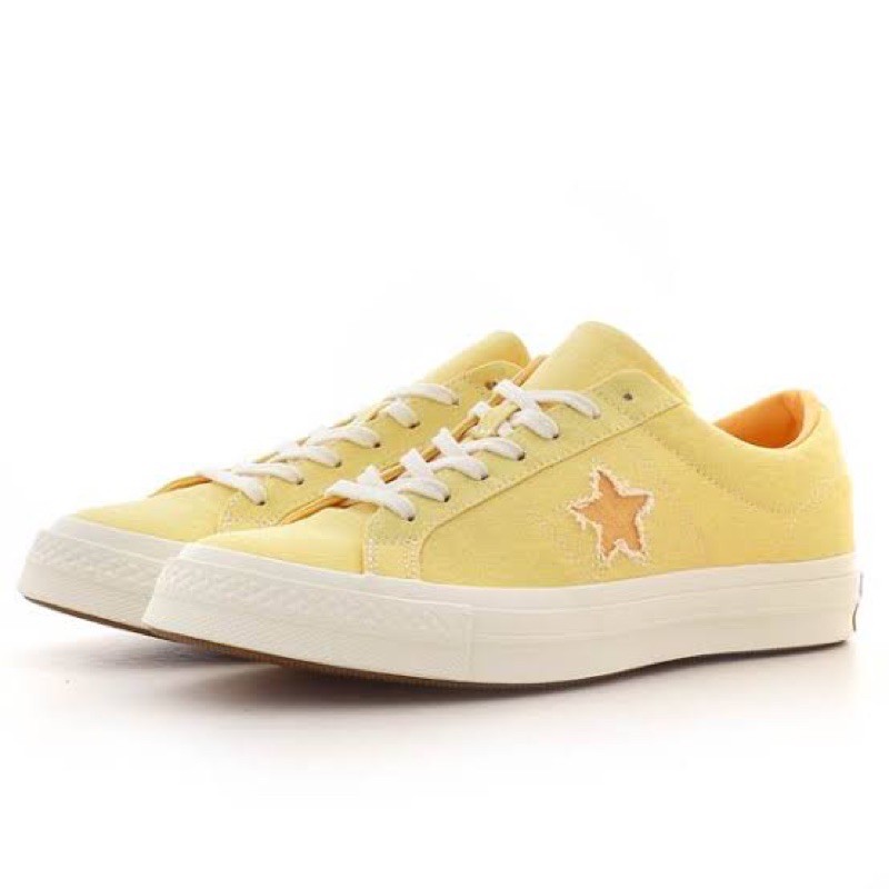 converse butter yellow