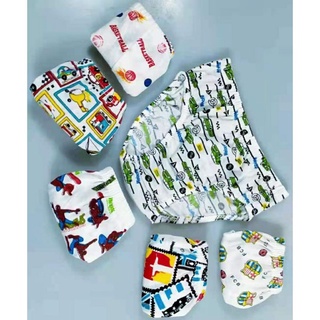 6 Pieces Kids Brief Character Boys Brief 2-3 yrs old #1