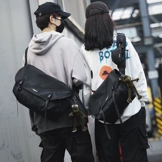 Messenger Bag Men's Trendy Brand Shoulder Bag Casual Bag Trendy Backpack Women's Single Shoulder Bag #9