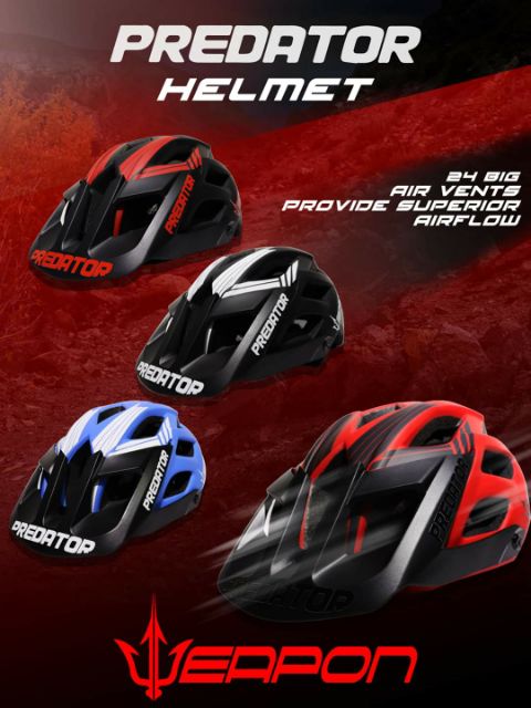 predator bicycle helmet