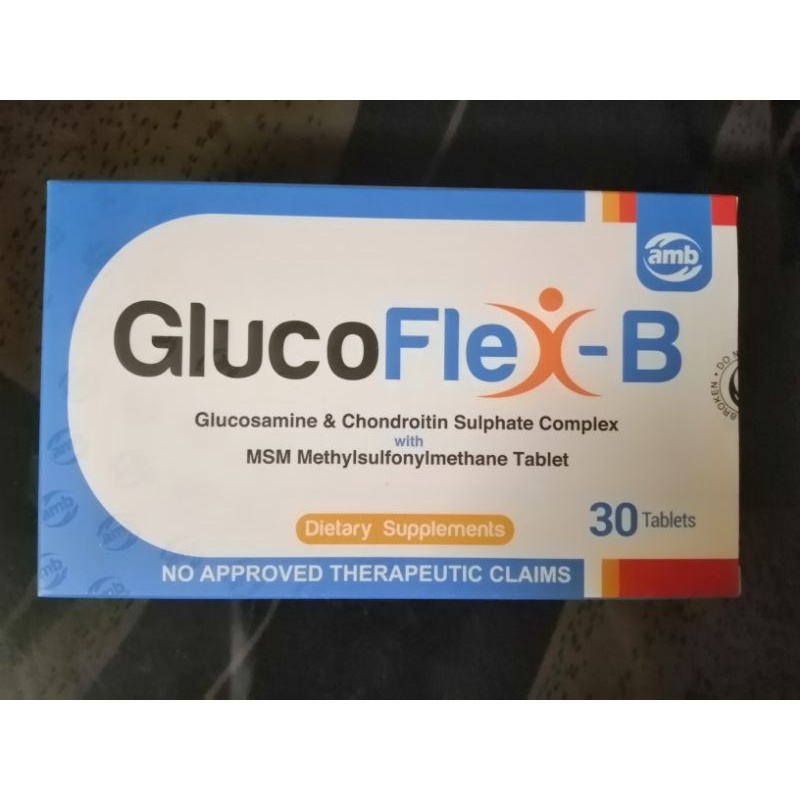 GlucoflexB Glucosamine & Chondroitin Sulphate Complex Shopee Philippines