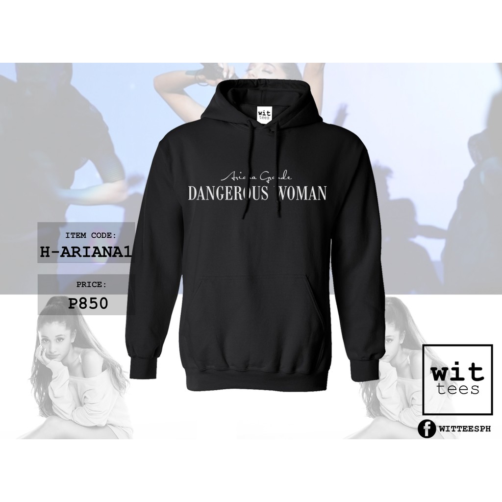 ariana grande dangerous woman hoodie