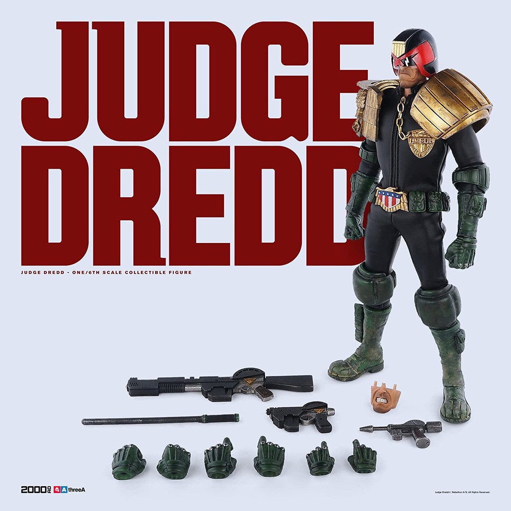 judge dredd action figure