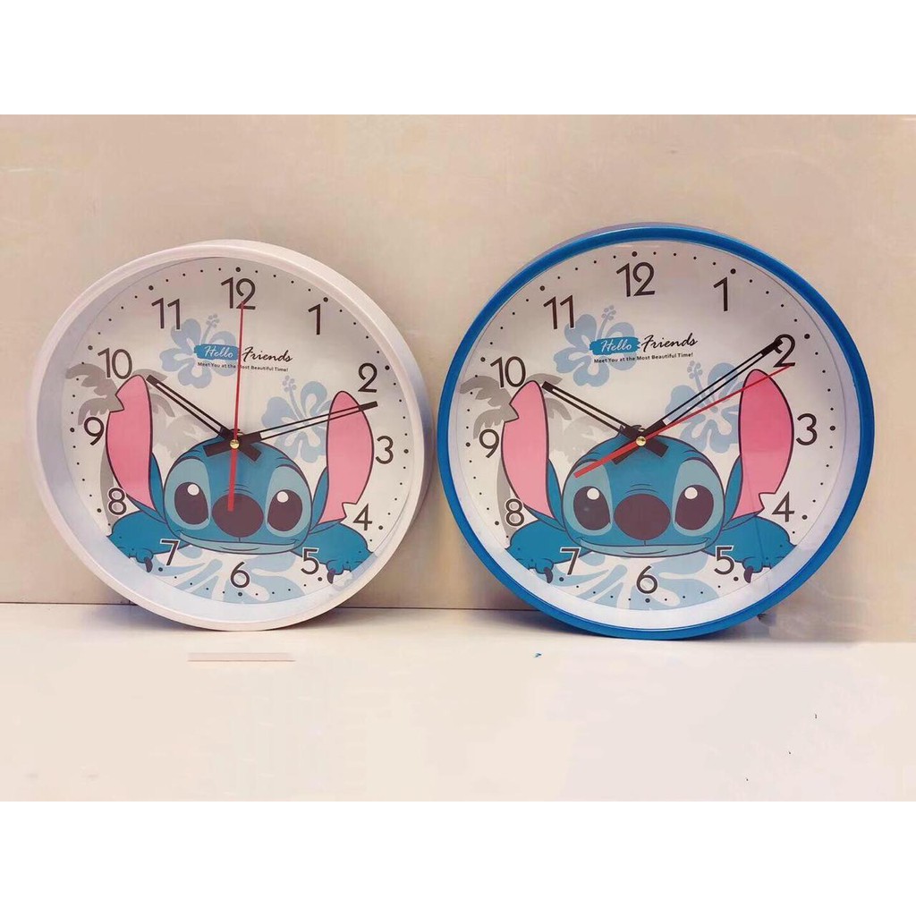 Stitch Wall Clock (BIG) Shopee Philippines