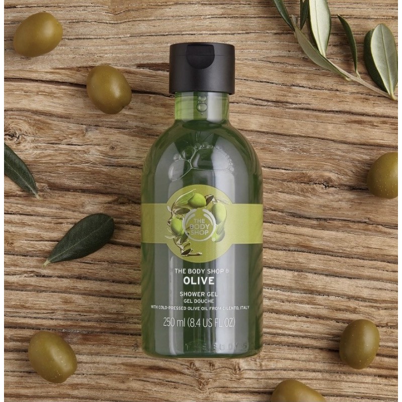 The Body Shop Olive Shower Gel 250ml Shopee Philippines