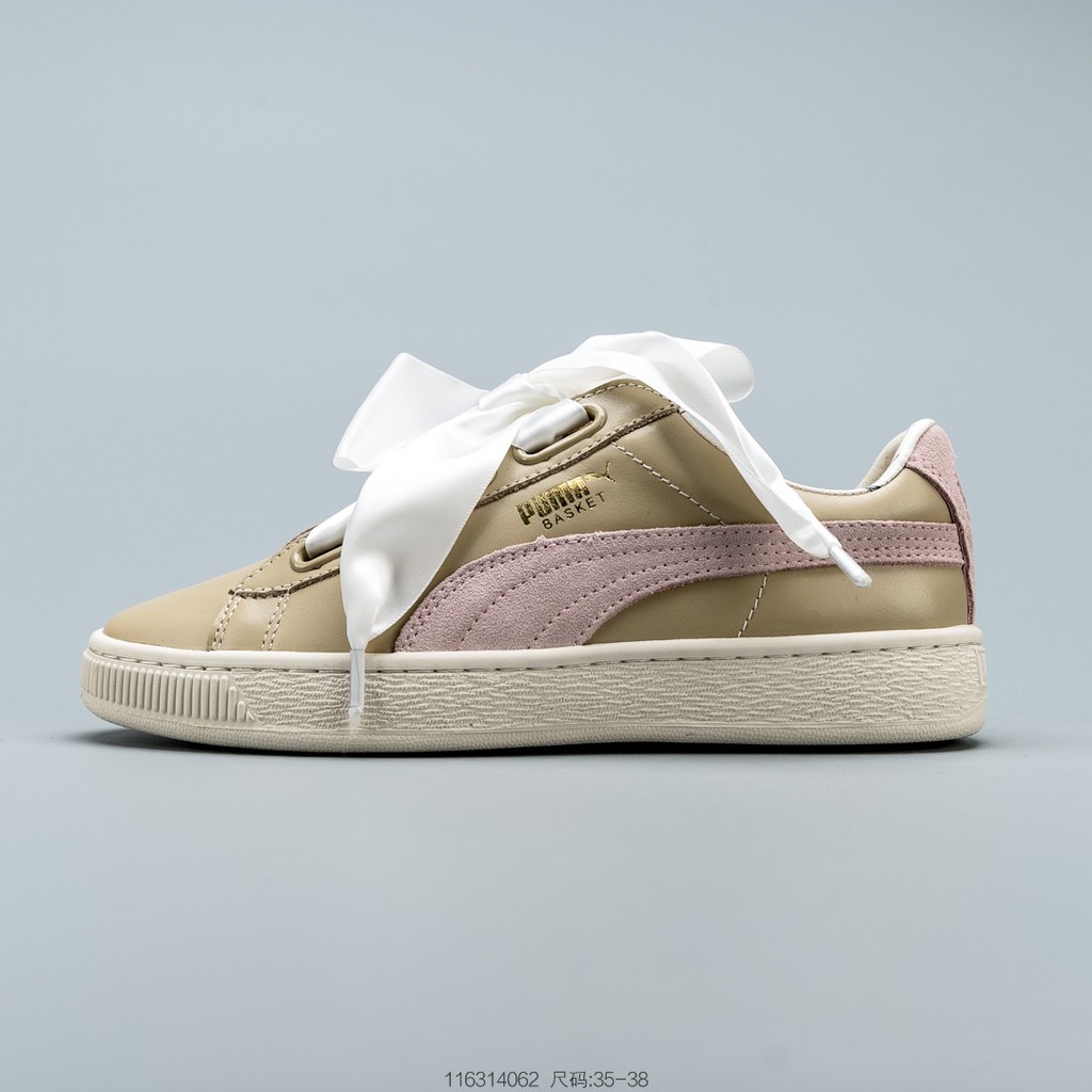 puma heart delight white