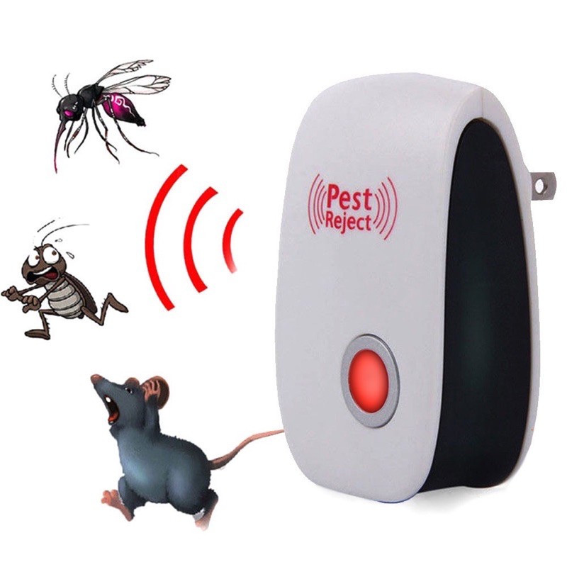 Electronic Ultrasonic Pest Reject Bug Mosquito Mouse Killer Repeller 