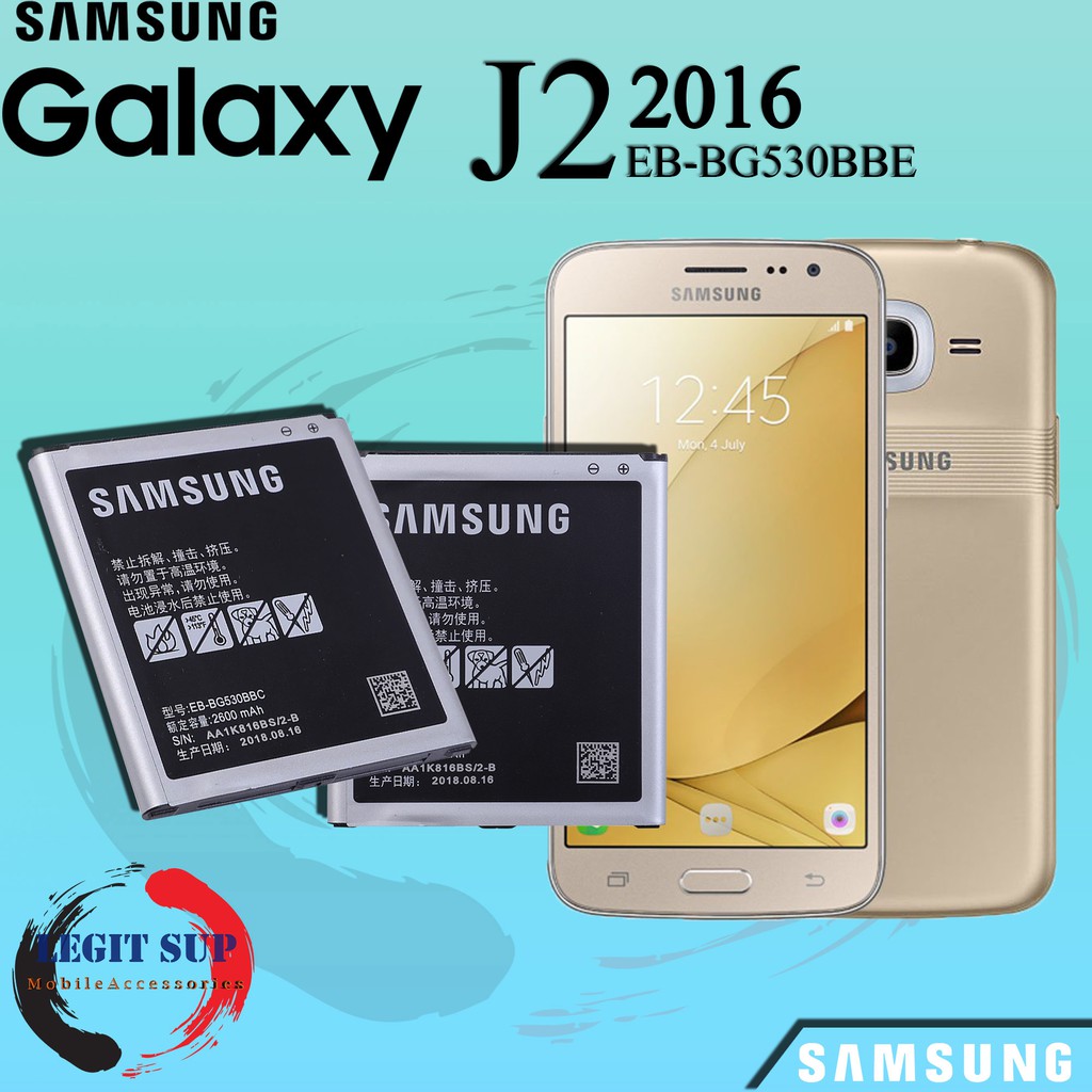 Samsung Galaxy J2 16 2600mah Battery Original Equipment Manufacturer Shopee Philippines