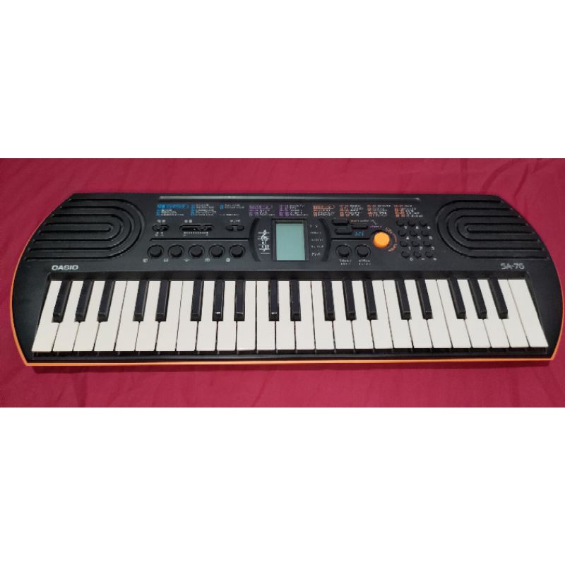 CASIO SA 76, CASIO PIANO KEYBOARD, 2NDHAND PIANO Shopee Philippines