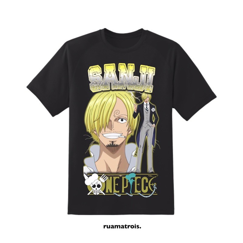 Sanji Vinsmoke One Piece Homage Tee Shopee Philippines