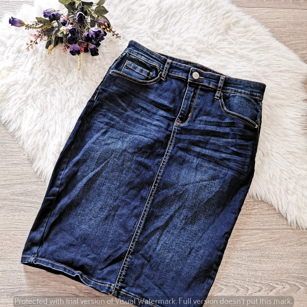 denim skirt dotti