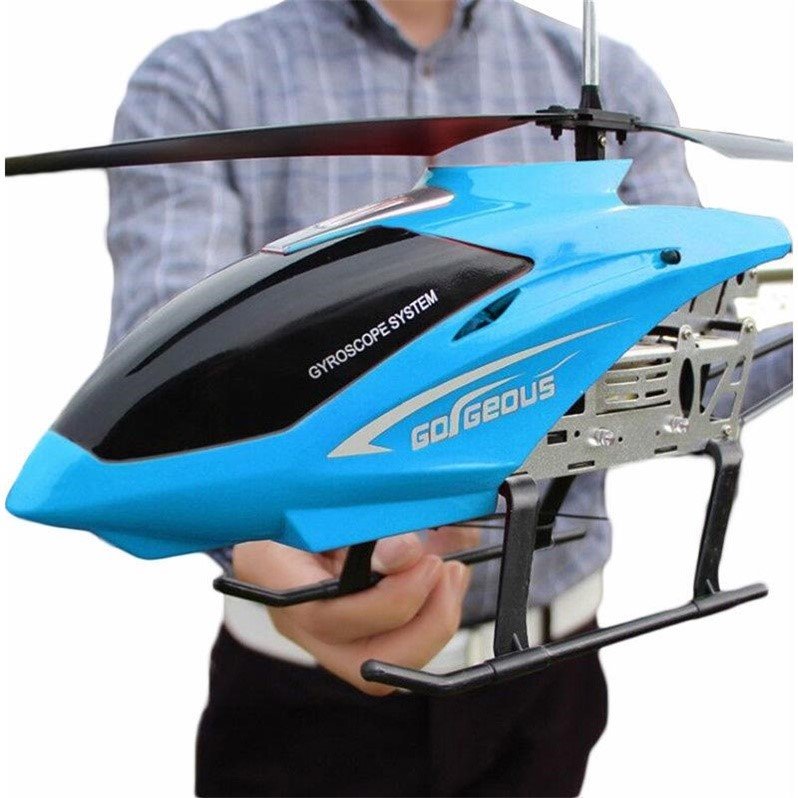 Charging Electric Fall-Resistant Aircraft Drone Toys for Adults Kids Xmas Gifts 3.5 Channel RC Helicopter with Gyro and LED Light UimimiU Outdoor Large Remote Control Aircraft 