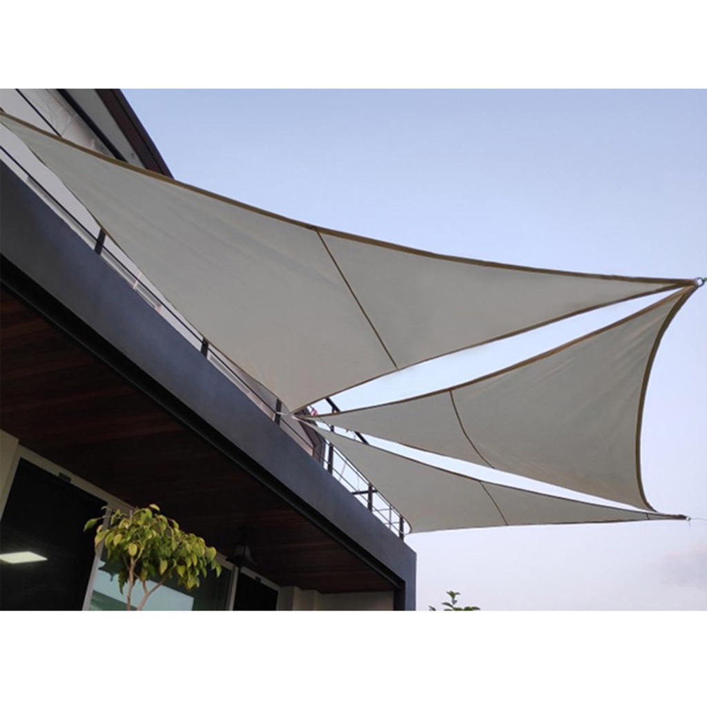 [Ready Stock]Sunshade Awnings Waterproof Triangular Awning-terrace Pool ...