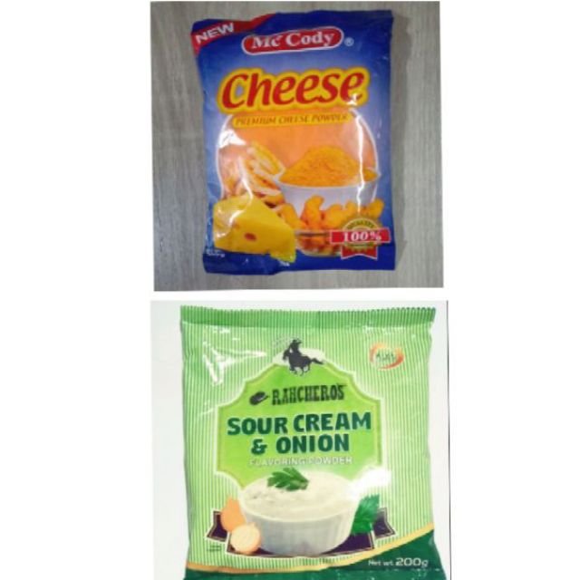 Cheese Sour Cream and Onion and Bbq Flavoring Powder 200grams Shopee Philippines