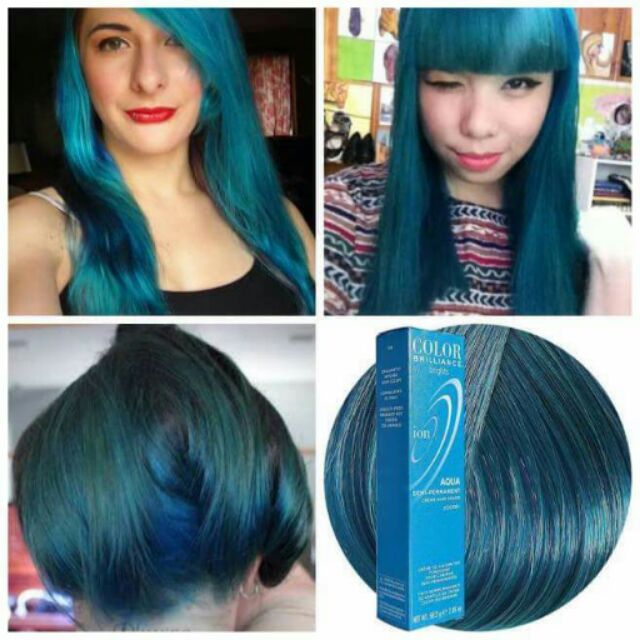 Aqua Ion Color Brilliance Semi Permanent Hair Color Shopee