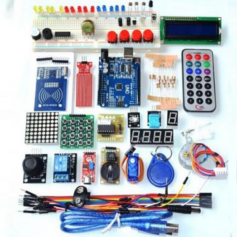 NEU UNO R3 Basic Starter Learning Kit keine Batterie Version für Arduino 