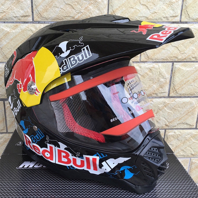 red bull motocross helmet