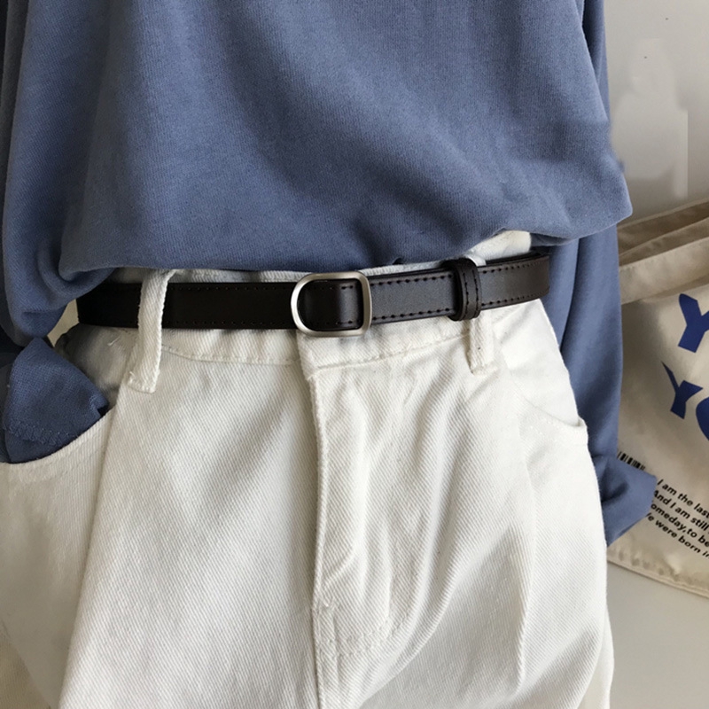 how to wear a belt without holes
