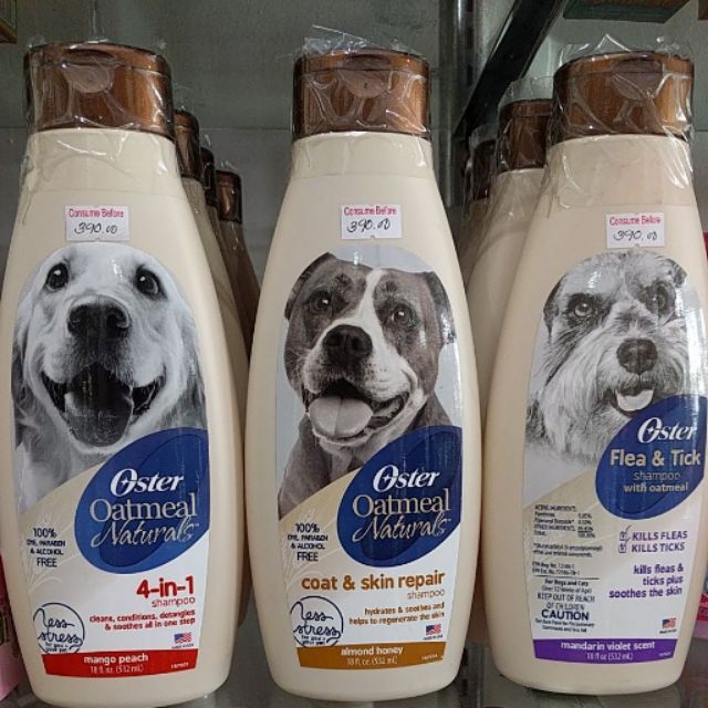 oster 4 in 1 dog shampoo