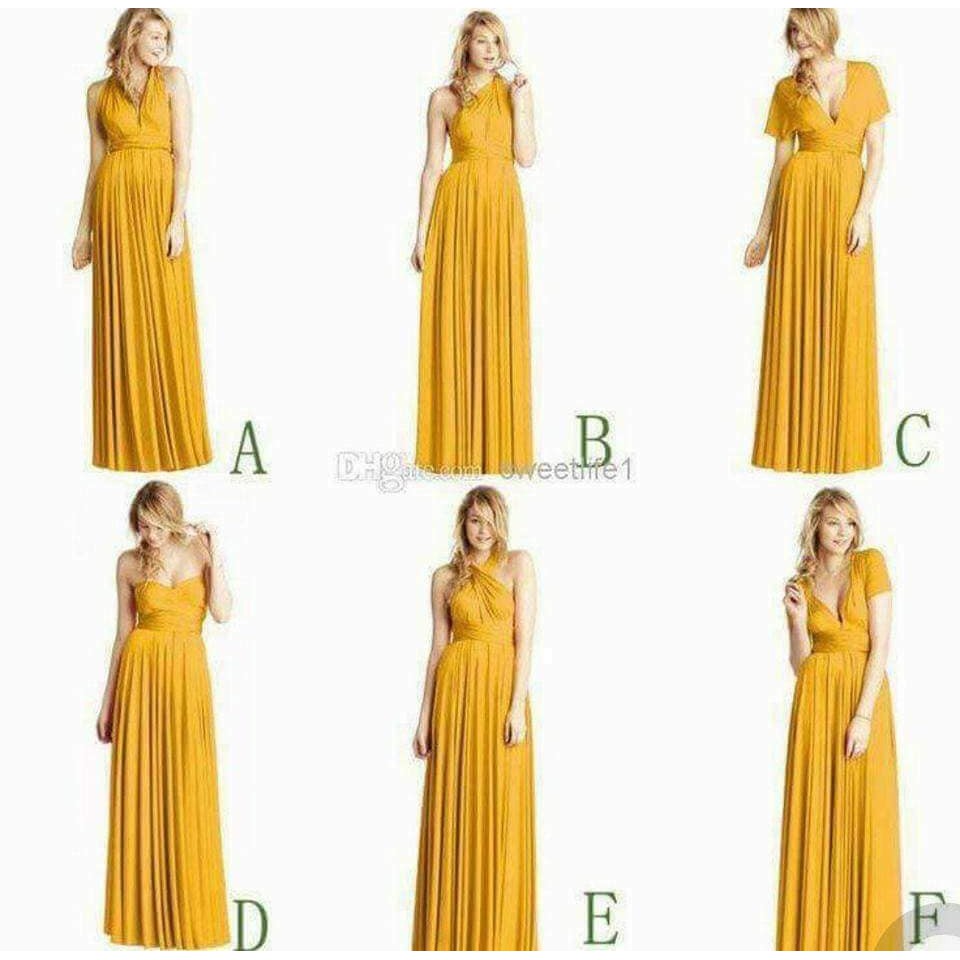 dress yellow gold