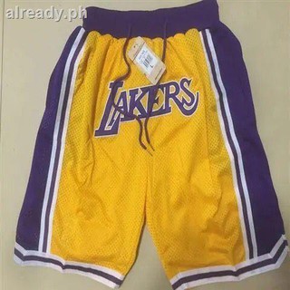 lakers retro shorts