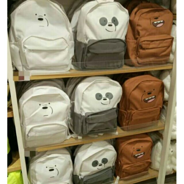 we bare bears backpack