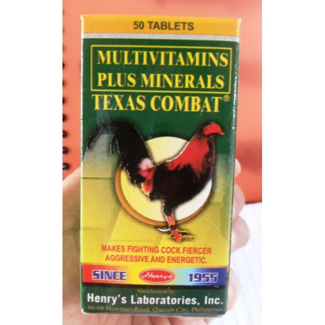 TEXAS COMBAT MULTIVITAMINS AND MINERALS 50 TABS #1