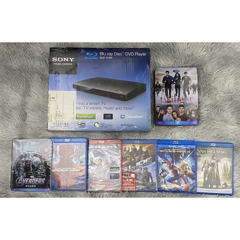 Brand New Sony Blu Ray Dvd Player With Blu Ray Disc All In Shopee Philippines