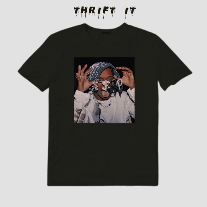 GRAPHIC "ASAP ROCKY" TEE | Shopee Philippines