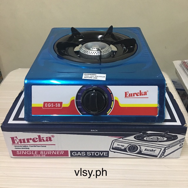 Gas stove single burner stainless EUREKA EGSSB Shopee Philippines