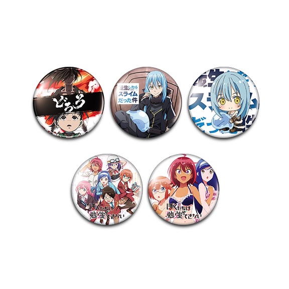 Anime - Assorted Button Pins | Shopee Philippines