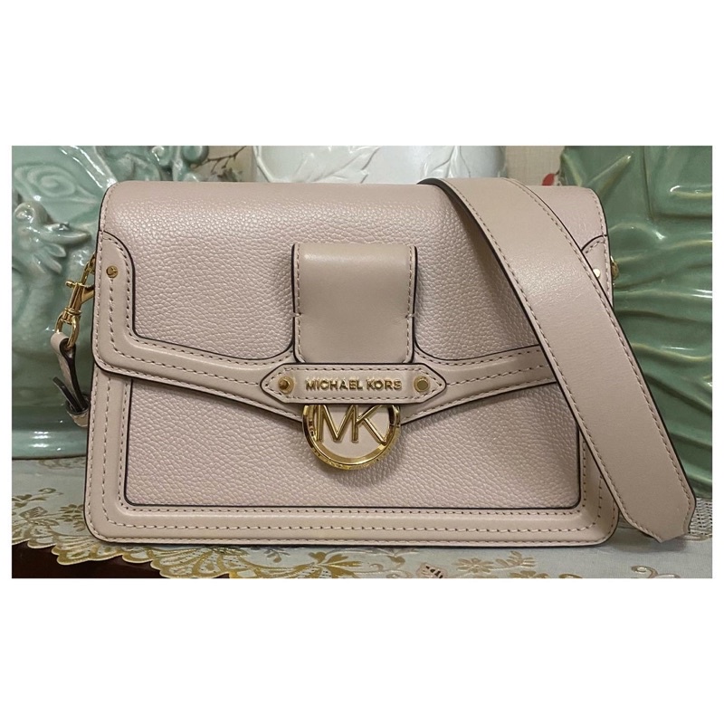 Arriba 100+ imagen michael kors jessie medium pebbled leather shoulder