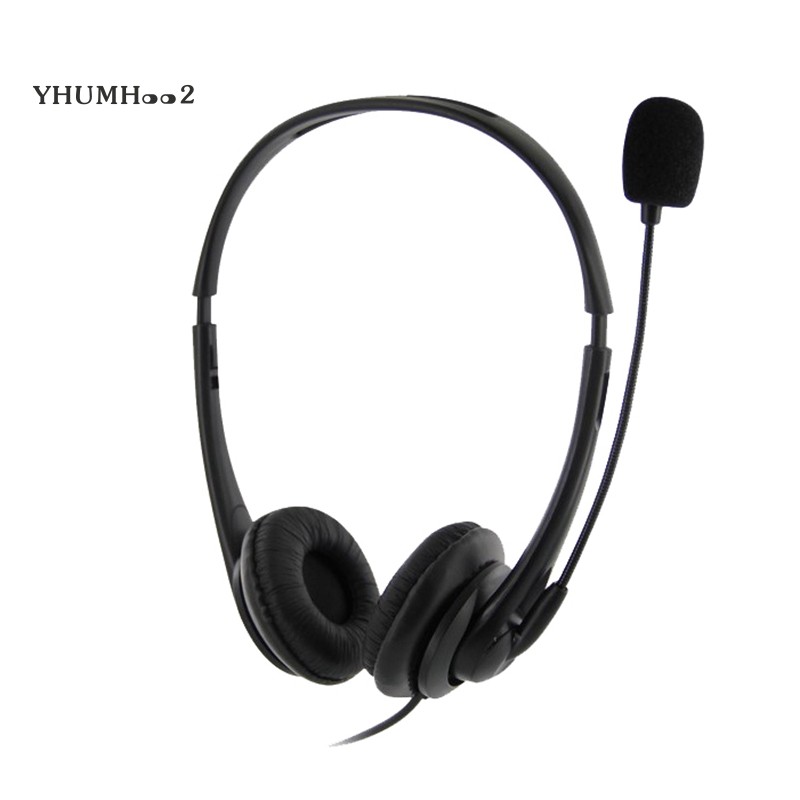 computer headset with microphone noise cancelling