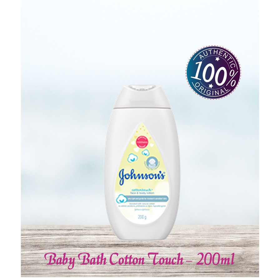 johnson and johnson cotton baby lotion