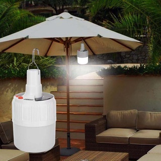 【Philippine cod】 Solar Power LED Hanging Lamp Bulb 220V Rechargeable Outdoor Emergency Light Smar #6