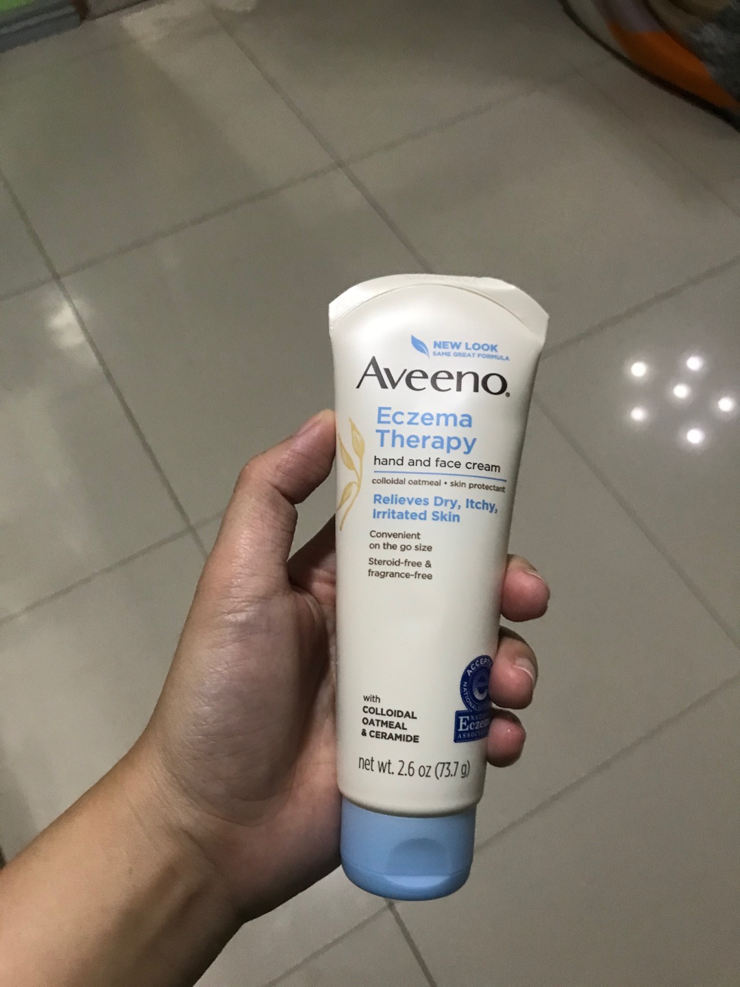 aveeno eczema face