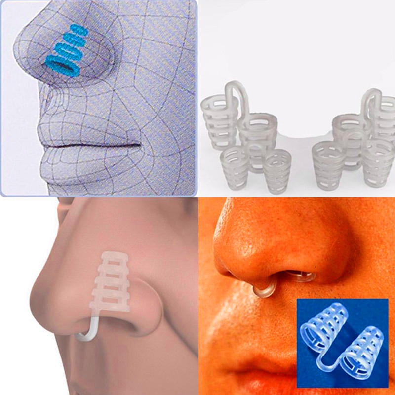 Professional Stop Snoring Nose Piece Anti Snore Clip Easybreathe ...