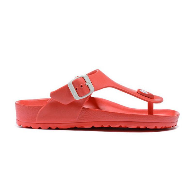 rubber birkenstock red