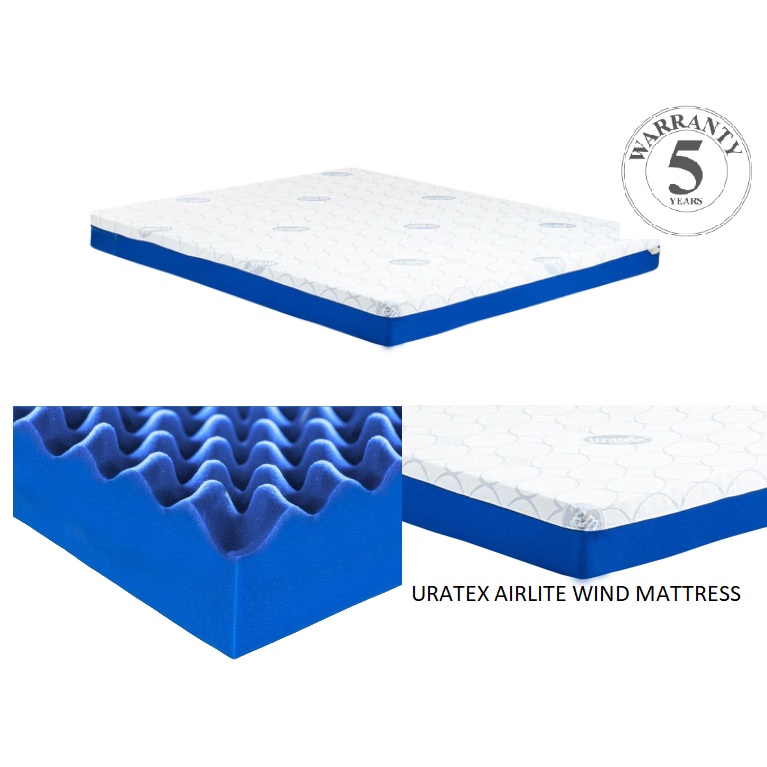 URATEX AIRLITE WIND MATTRESS (FREE DELIVERY W/IN METRO MANILA ONLY