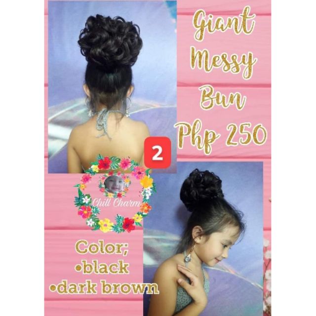 Giant Messy Bun Shopee Philippines