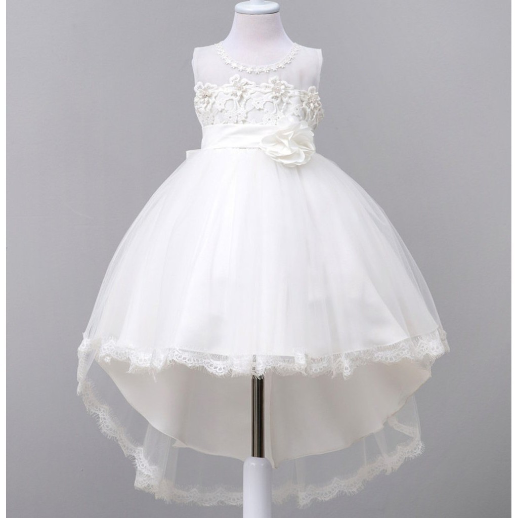 little girl white wedding dresses